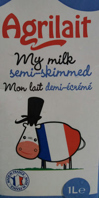 Agrilait mon lait demi écrémé