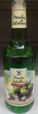 Sirop de Pomme Verte et Vanille front packaging