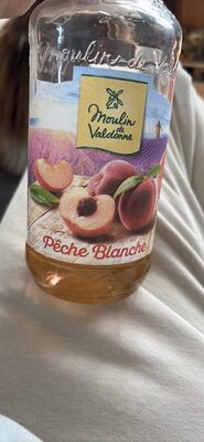 Sirop de Pêche Blanche front packaging