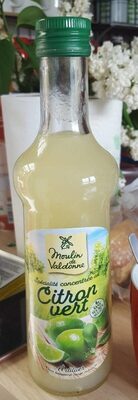 Spécialité concentrée Citron vert front packaging