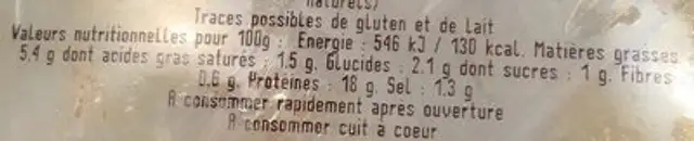 Pilons de poulet assaisonnés au paprika crus nutrition facts table