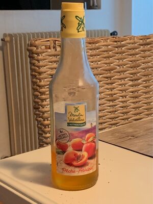 Sirop Pêche-Abricot front packaging