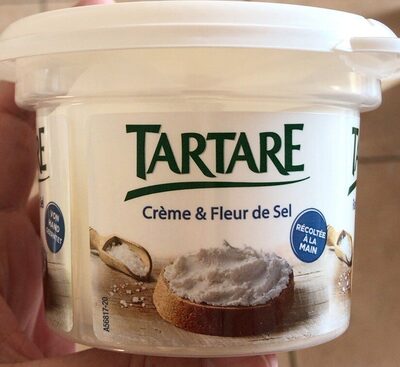 Tartare crème et fleur de sel
