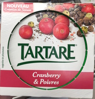 Tartare cranberry & poivres