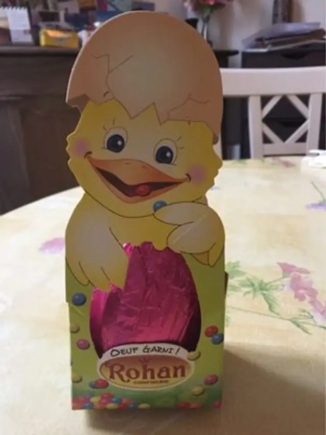 Oeuf garni front packaging