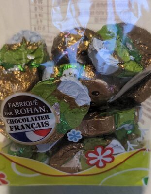 Moulage de chocolat au lait