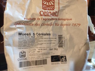 3KG Muesli De Base 5 Céréales