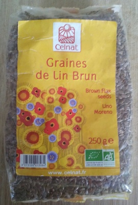 Graines de Lin Brun front packaging