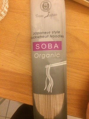 Japanese style buckwheat noodles