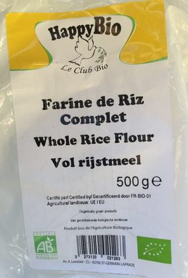 Whole rice flour
