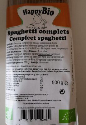 Spaghetti Complet