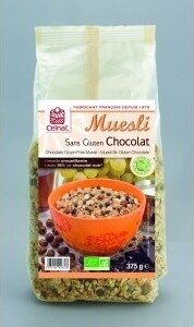 Muesli Bio Sans Gluten Chocolat - Garanti Sans Gluten