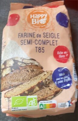 Farine de seigle semi-complet T85