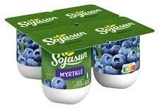 SOJASUN MYRTILLES 4X100G front packaging