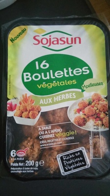 Boulettes végétales aux herbes