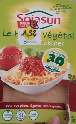 Le haché vegetal