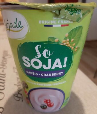 So Soja cassis cranberry