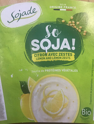 So Soja ! Citron avec Zestes