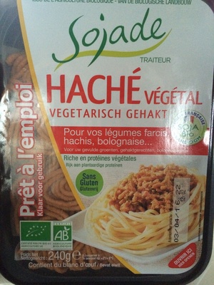 Haché végétal prêt à l'emploi