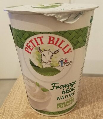 Fromage blanc nature au lait de chèvre