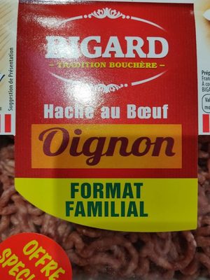 Haché au Bœuf Oignons front packaging