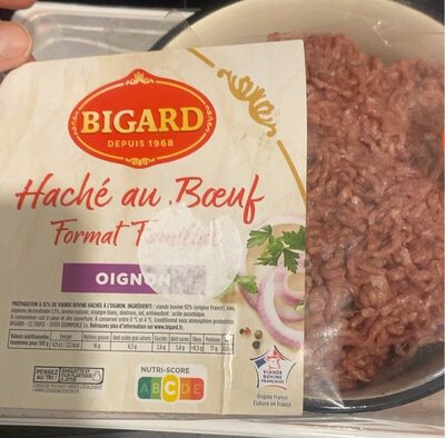 Haché de boeuf