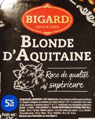 Steak haché Blonde Aquitaine