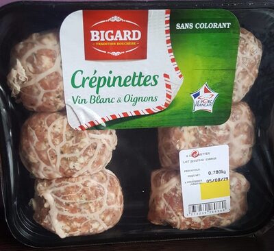 Crepinettes front packaging