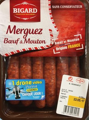 Merguez bœuf & mouton