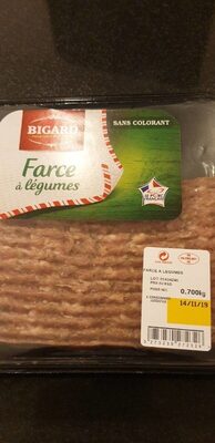 Farce à legumes bigard