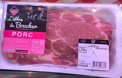 Porc front packaging