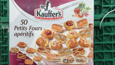 Kauffer's : 50 Petits Fours Apéritifs front packaging