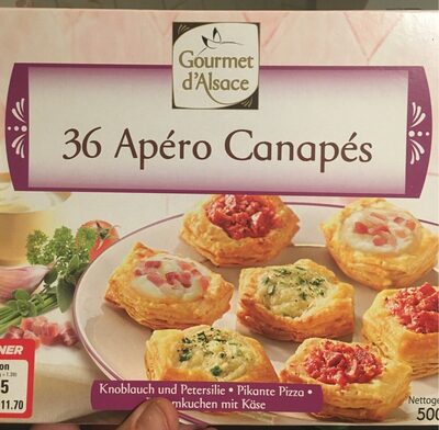 Feuillete aperitif front packaging