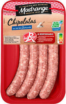 Chipolatas au sel de Guérande Label Rouge