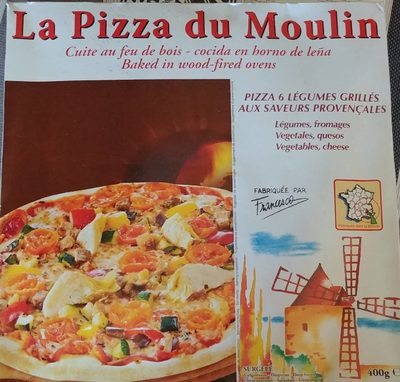 Pizza 6 légumes grillés aux saveurs provençales