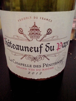 Châteauneuf-du-Pape front packaging