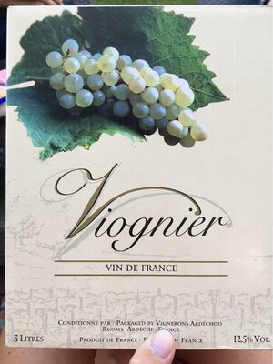 Vin blanc Viognier VIGNERONS ARDECHOIS, 13.5°