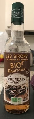 Sirop de Vanille au sucre de canne Bio Equitable