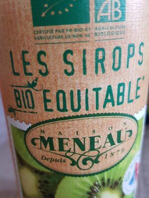 Sirop de Kiwi au sucre de canne Bio Equitable