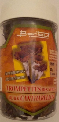 Trompettes des morts front packaging