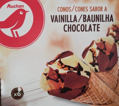 Conos vainilla/chocolate