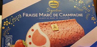 Fraise marc de champagne