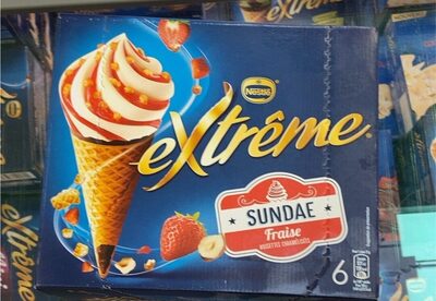 eXtrème Sundae fraise