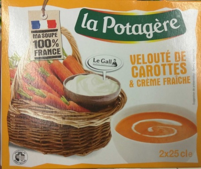 Velouté de Carottes & Crème Fraiche