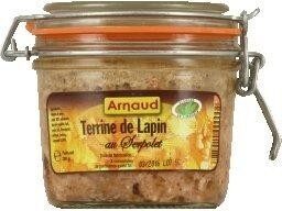 Terrine De Lapin Au Serpolet, Le Pot De 280g