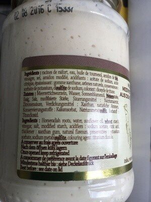 Raifort doux d'Alsace