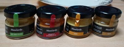 Lot 4 moutardes