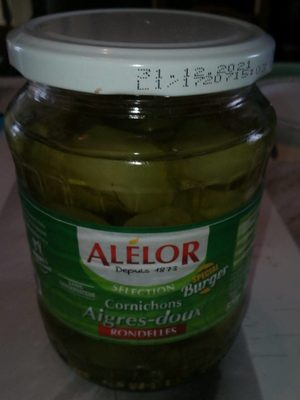 Cornichon aigre doux