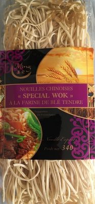 Nouilles cuisson rapide pour wok front packaging