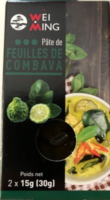 Pâte de feuilles de combaya